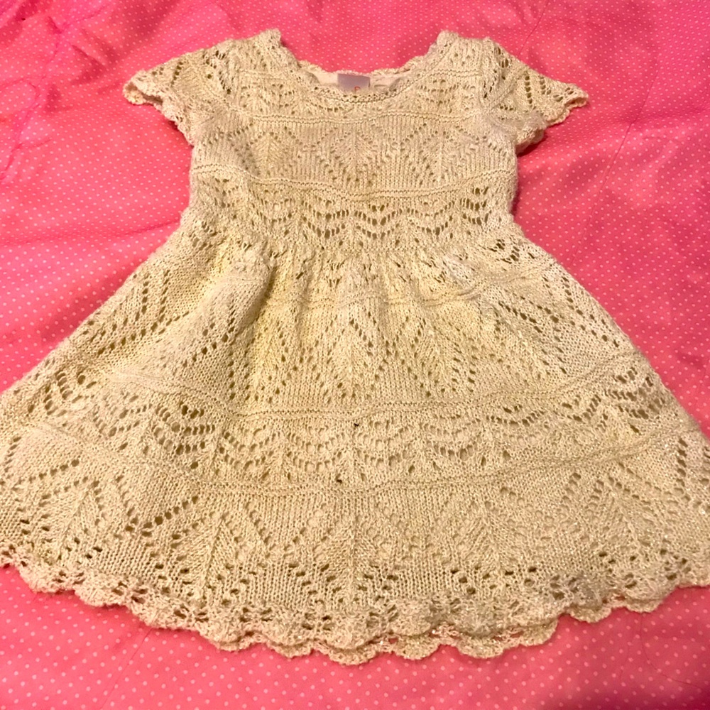 Cat and jack sparkly sweater dress